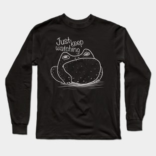 Frog sketch Long Sleeve T-Shirt